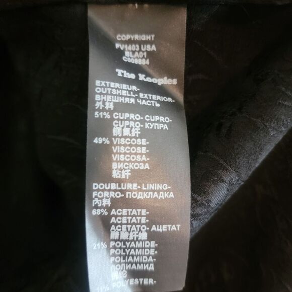 The Kooples Flowers Jaquard Jacket - Picture 6 of 9